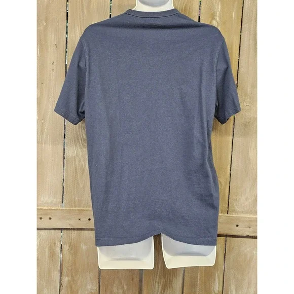 Men's Super Soft Standard‎ Fit T-Shirt Blue Size Large - Picture 2 of 7